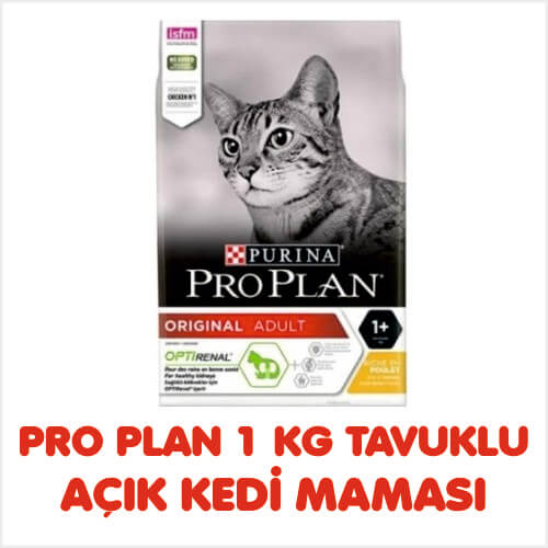 PRO PLAN 1 KG TAVUKLU AÇIK KEDİ MAMASI