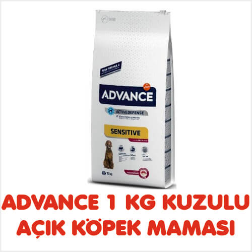 ADVANCE 1 KG KUZULU AÇIK KÖPEK MAMASI