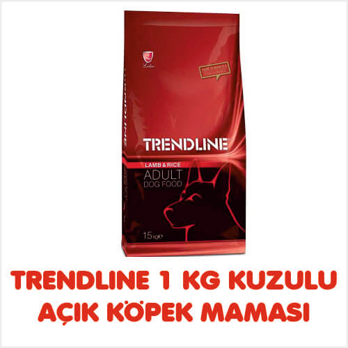 TRENDLINE 1 KG KUZULU AÇIK KÖPEK MAMASI